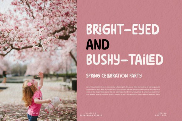 Blooming Flowers Font - Preview 4