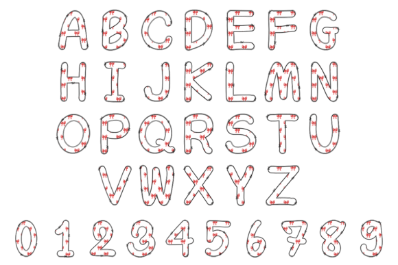 Bow Font - Preview 2
