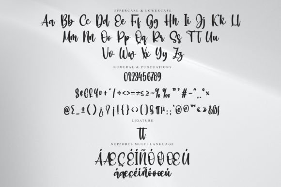 Calender Font - Preview 5