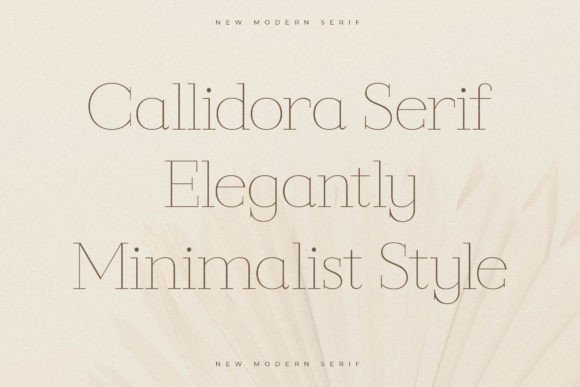 Callidora Font - Preview 4