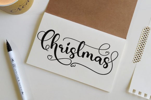 Christmas Decoration Font - Preview 3
