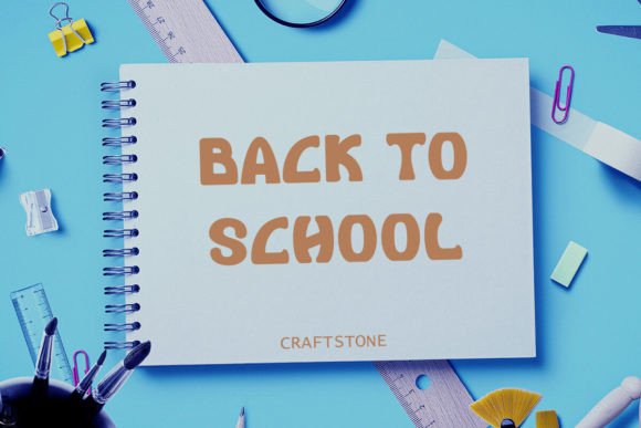 Craftstone Font - Preview 6