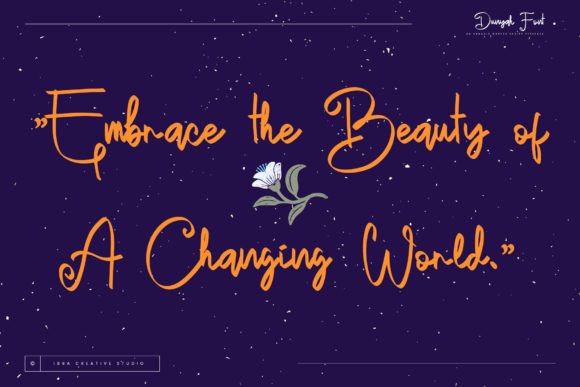 Dunyah Font PNG with transparent background - Preview 1