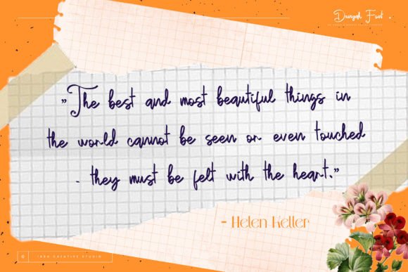 Dunyah Font PNG with transparent background - Preview 4