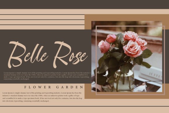 Fashioned Roses Font - Preview 5