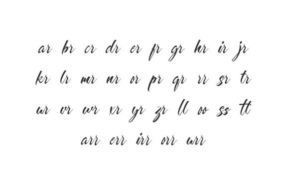 Fashioned Roses Font - Preview 6