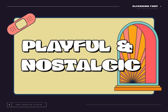 Glerosion Font - Preview 1