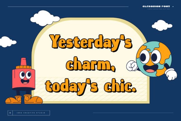 Glerosion Font - Preview 5