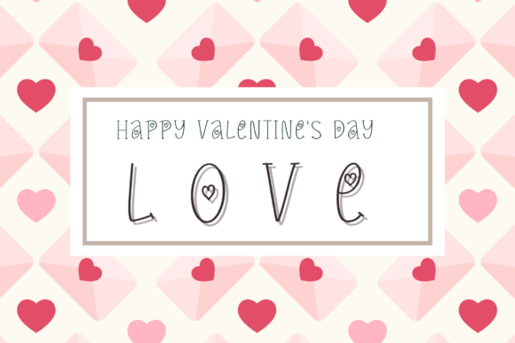 Happy Valentine Font - Preview 2