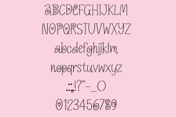 Happy Valentine Font - Preview 4