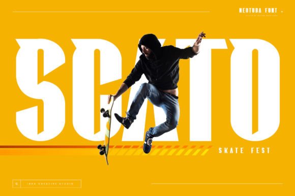 Neotuba Font PNG with transparent background - Preview 6