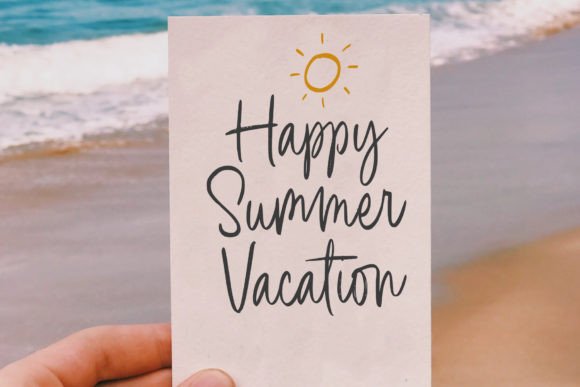 Palms & Chill Font PNG with transparent background - Preview 1