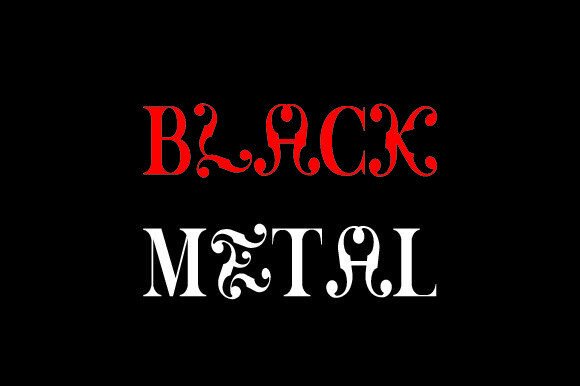 Slipknot Font font preview - 1