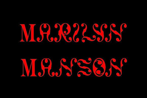Slipknot Font font preview - 6