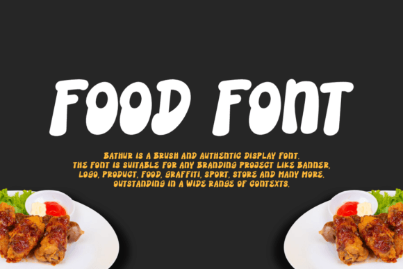 Bathur Font PNG with transparent background - Preview 1