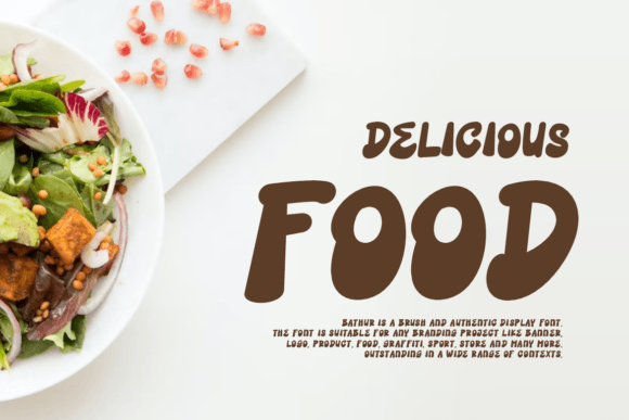 Bathur Font PNG with transparent background - Preview 4