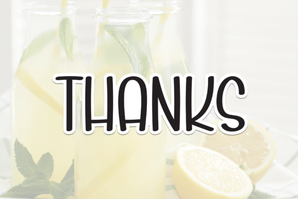 Beverage Lemonade Font - Preview 6