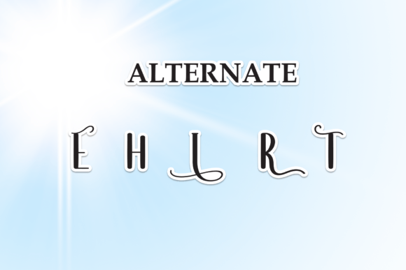 Bright Shine Font - Preview 6