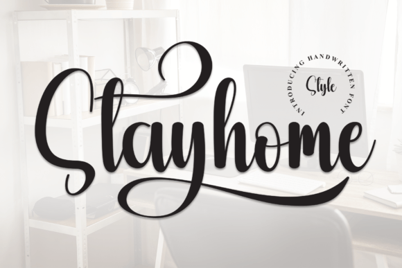 Stayhome Fonts 1