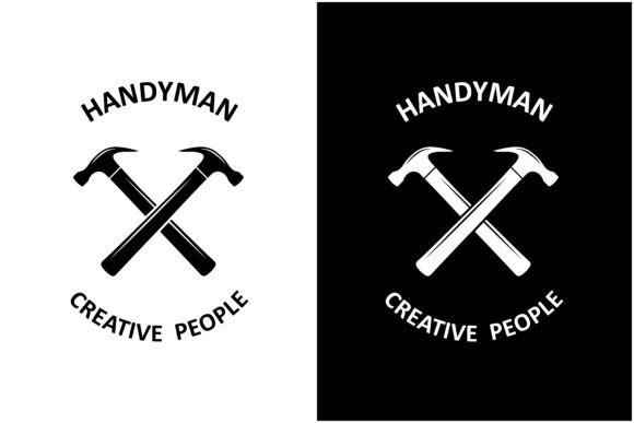 Handyman Logo Vector Icon Template