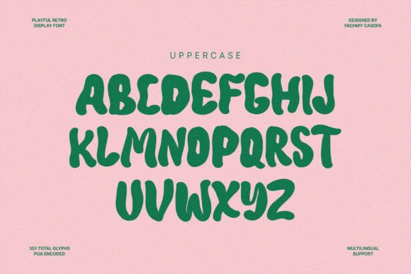 Benodes Unique Font - Preview 4