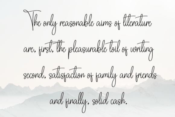Bethany Signature Font - Preview 5