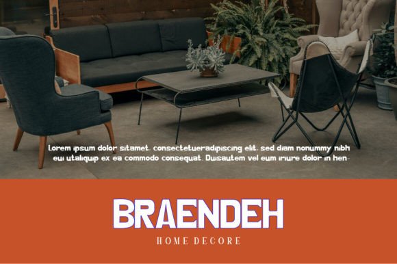 Braendeh Font - Preview 5