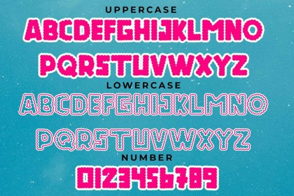 Bubble Font - Preview 3