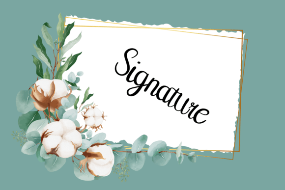 Butterfly Font - Preview 2