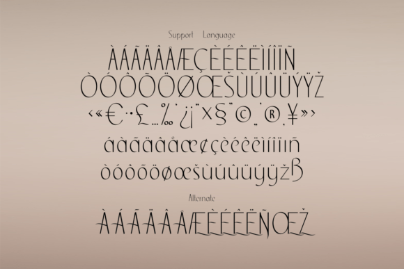 Cesmorel Font - Preview 2