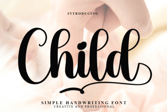 Child Font by ade studio · Creative Fabrica font preview