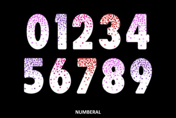 Confetti Color Font - Preview 3