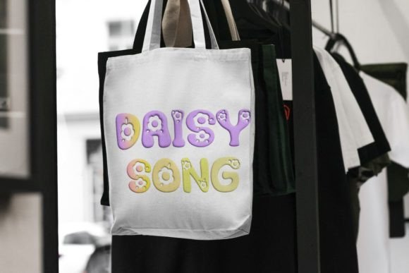 Daisy Song Font PNG with transparent background - Preview 6