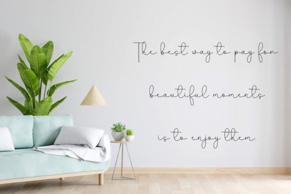 December Holiday Font - Preview 1