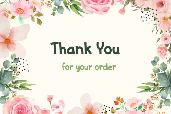 Great Thanks Fu Font PNG with transparent background - Preview 2