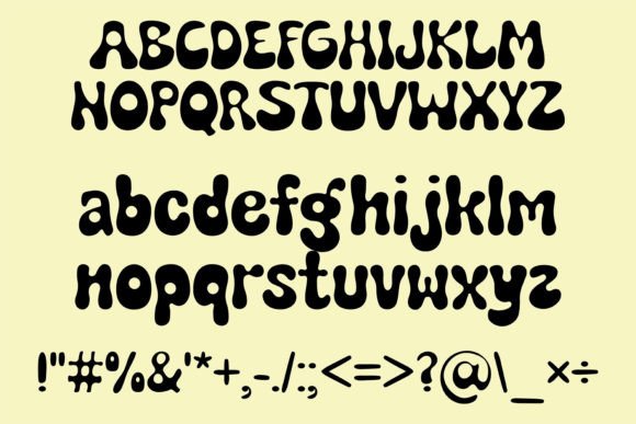 Groovy Graff Font - Preview 4