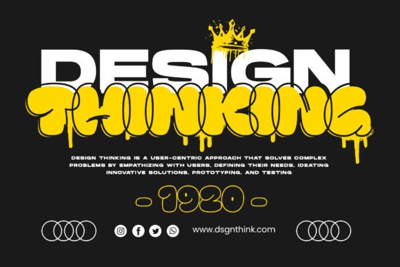 Milyear Solid Font font preview - 4