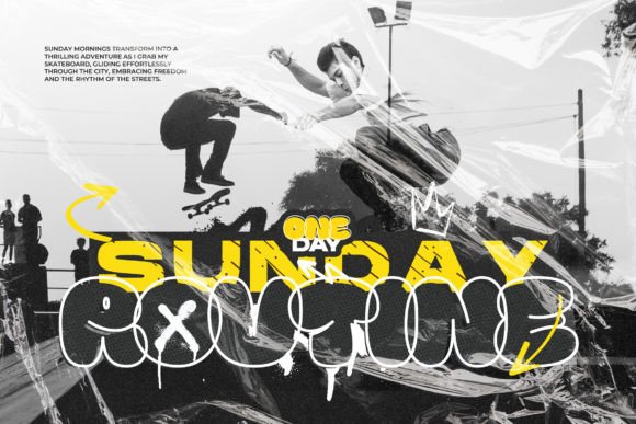 Milyear Solid Font font preview - 2