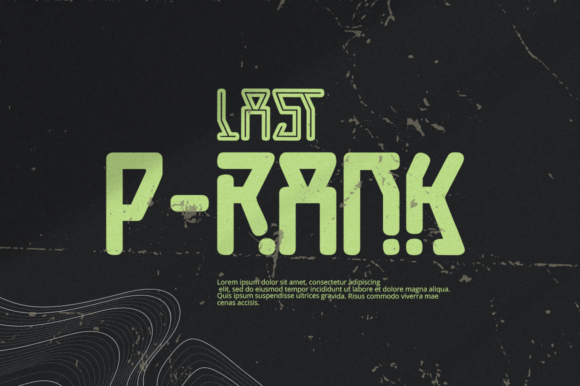 Sangor Font font preview - 4