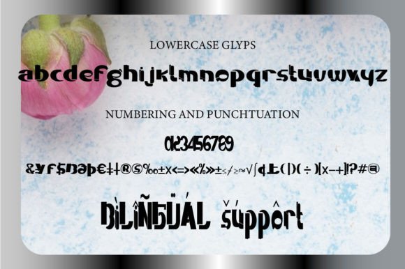 Abahsikua Font PNG with transparent background - Preview 3