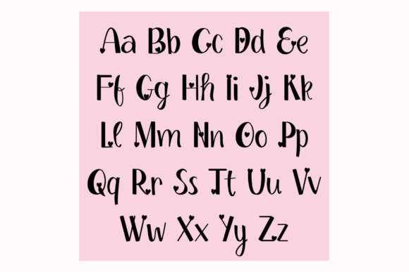 Balloons Font - Preview 4