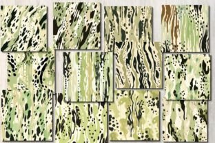 Green Camouflage Digital Paper Graphic by craftsmaker · Creative Fabrica