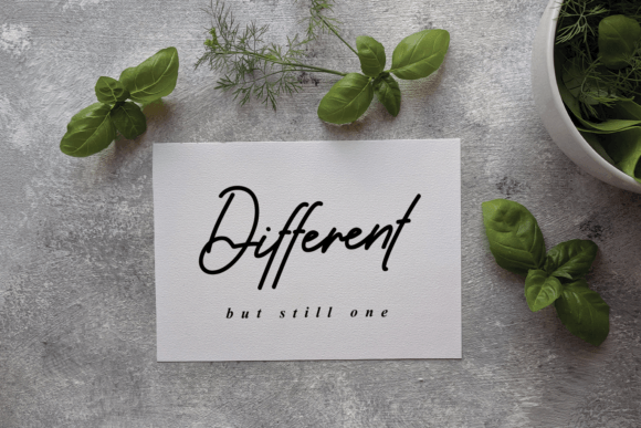 Handwritten Font - Preview 1