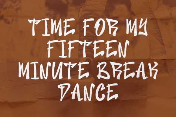 Juster Font PNG with transparent background - Preview 4