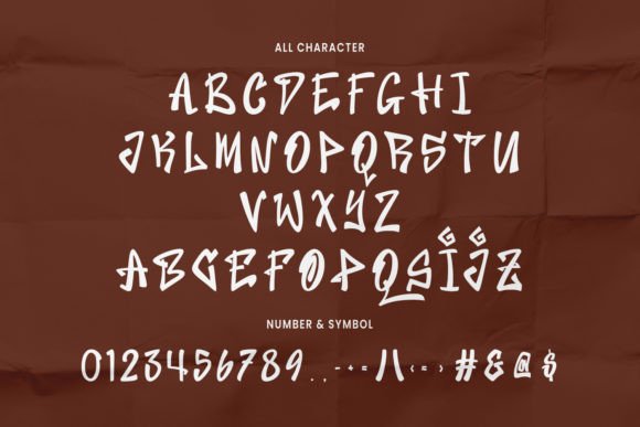 Juster Font PNG with transparent background - Preview 6
