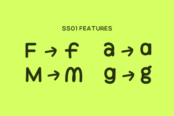 Kombuca Font PNG with transparent background - Preview 1