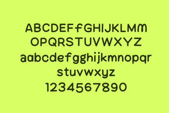 Kombuca Font PNG with transparent background - Preview 3