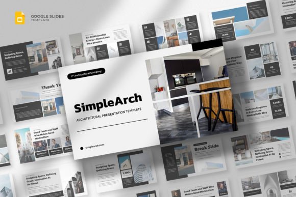 Minimalist Architecture Google Slides