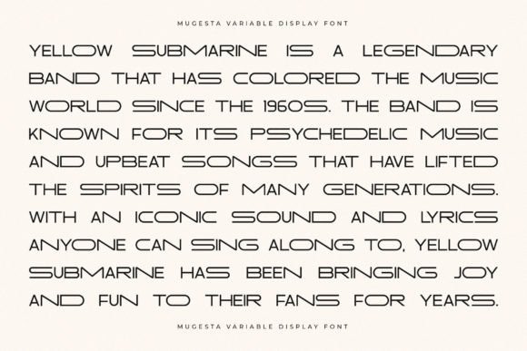 Mugesta Font PNG with transparent background - Preview 5