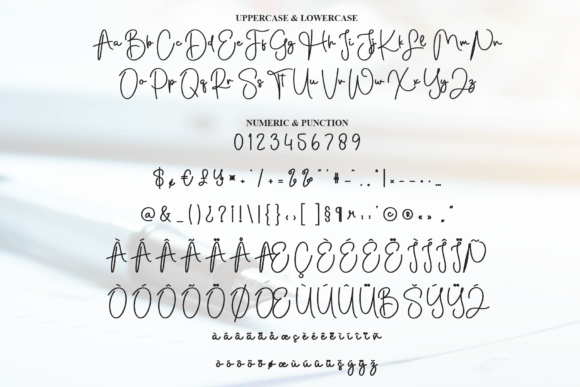 Smooth Signature Font PNG with transparent background - Preview 6
